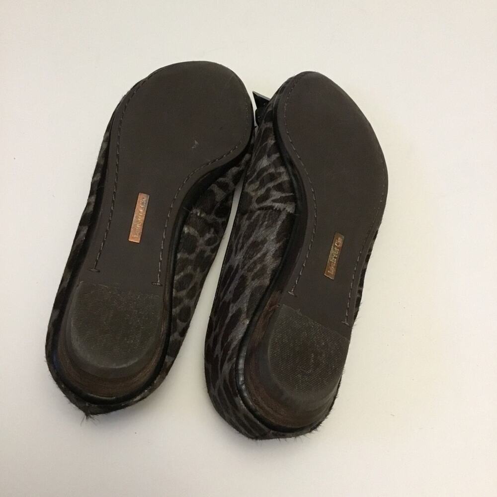 Louise et Cie Light Gray Zebra Pattern Flats - Picture 4 of 6